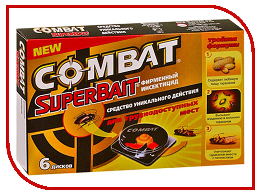Средство защиты COMBAT Super Bait Ловушки 6 шт