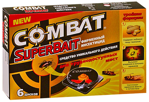  Средство защиты COMBAT Super Bait Ловушки 6 шт