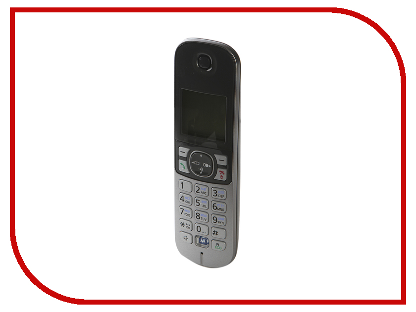 DECT телефоны KX-TG6811  Радиотелефон Panasonic KX-TG6811 RUM Metallic Grey