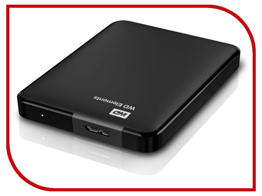 внешние HDD/SSD WDBU6Y0020BBK-EESN  Жесткий диск Western Digital Elements Portable 2Tb USB 3.0 WDBU6Y0020BBK-EESN / WDBU6Y0020BBK-WESN
