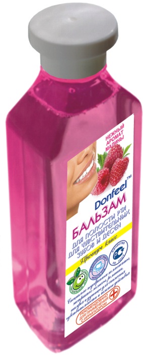 Donfeel - Жидкость для ирригатора Donfeel Для чувствительных зубов и десен с экстрактом малины