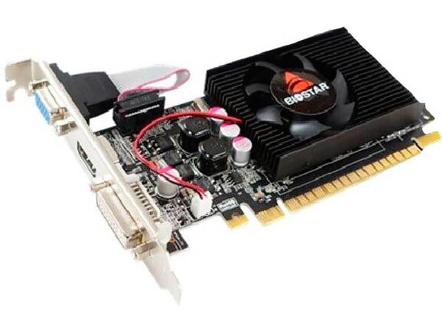 Видеокарта Biostar GeForce GT 610 2GB 700MHz PCI-E 2.0 2048Mb 1333MHz 64-bit DVI HDMI D-Sub VN6103THX6, VN6103THX6
Видеокарта Biostar GeForce GT 610 2GB 700MHz PCI-E 2.0 2048Mb 1333MHz 64-bit DVI HDMI D-Sub VN6103THX6, VN6103THX6