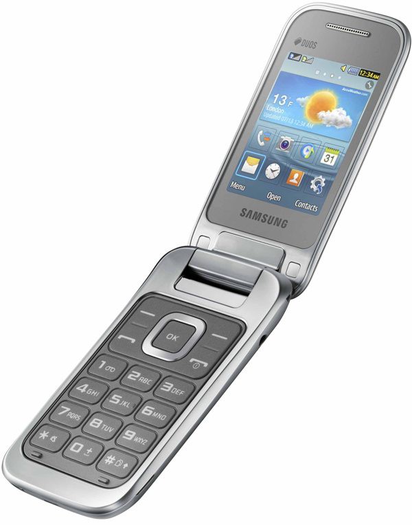 Samsung GT-C3592 Titanium Silver