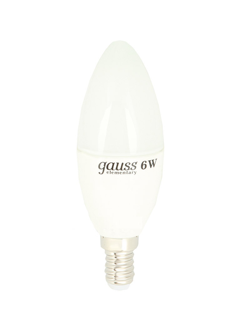 Gauss - Лампочка Gauss Elementary 6W E14 220V 4100K LD33126