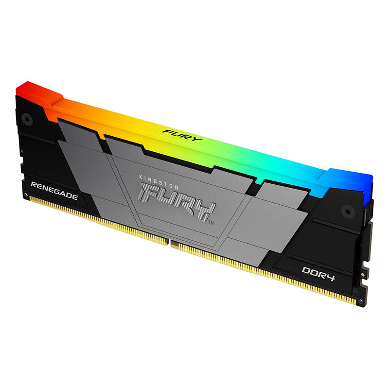 

Модуль памяти Kingston Fury Renegade RGB RTL Gaming DDR4 DIMM 3200MHz PC4-25600 CL16 - 16Gb KF432C16RB12A/16, Fury Renegade RGB RTL Gaming