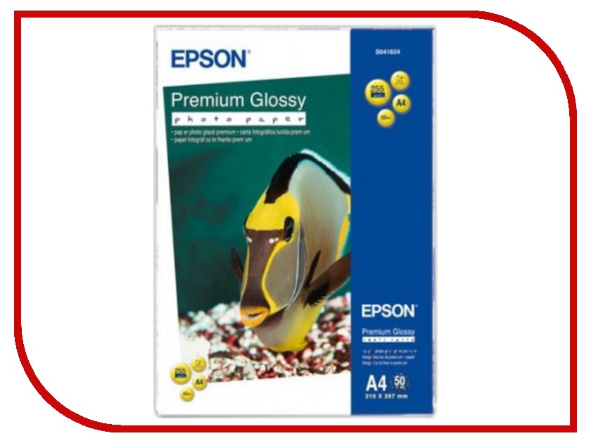  Epson Premium C13S041624  255g / m2 A4 50 
