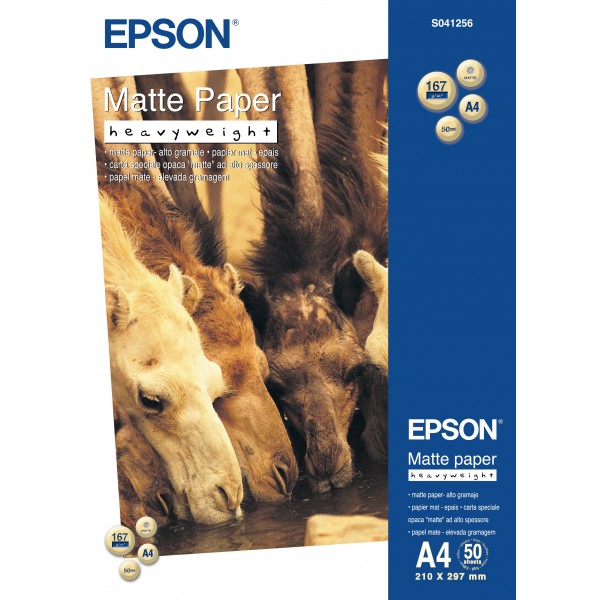 Epson Фотобумага Epson Matte HeavyWeight Paper S041256
