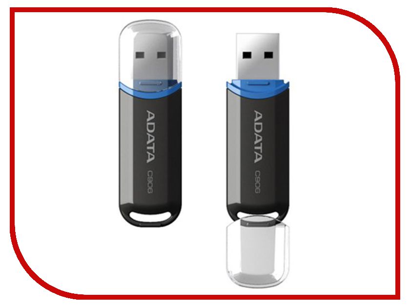 USB Flash Drive (флешка) C906 Classic  USB Flash Drive 16Gb - A-Data C906 Classic Black AC906-16G-RBK