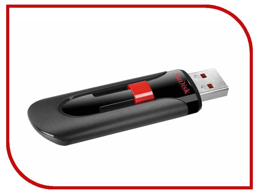 USB Flash Drive (флешка) Cruzer Glide  USB Flash Drive 32Gb - SanDisk Cruzer Glide SDCZ60-032G-B35