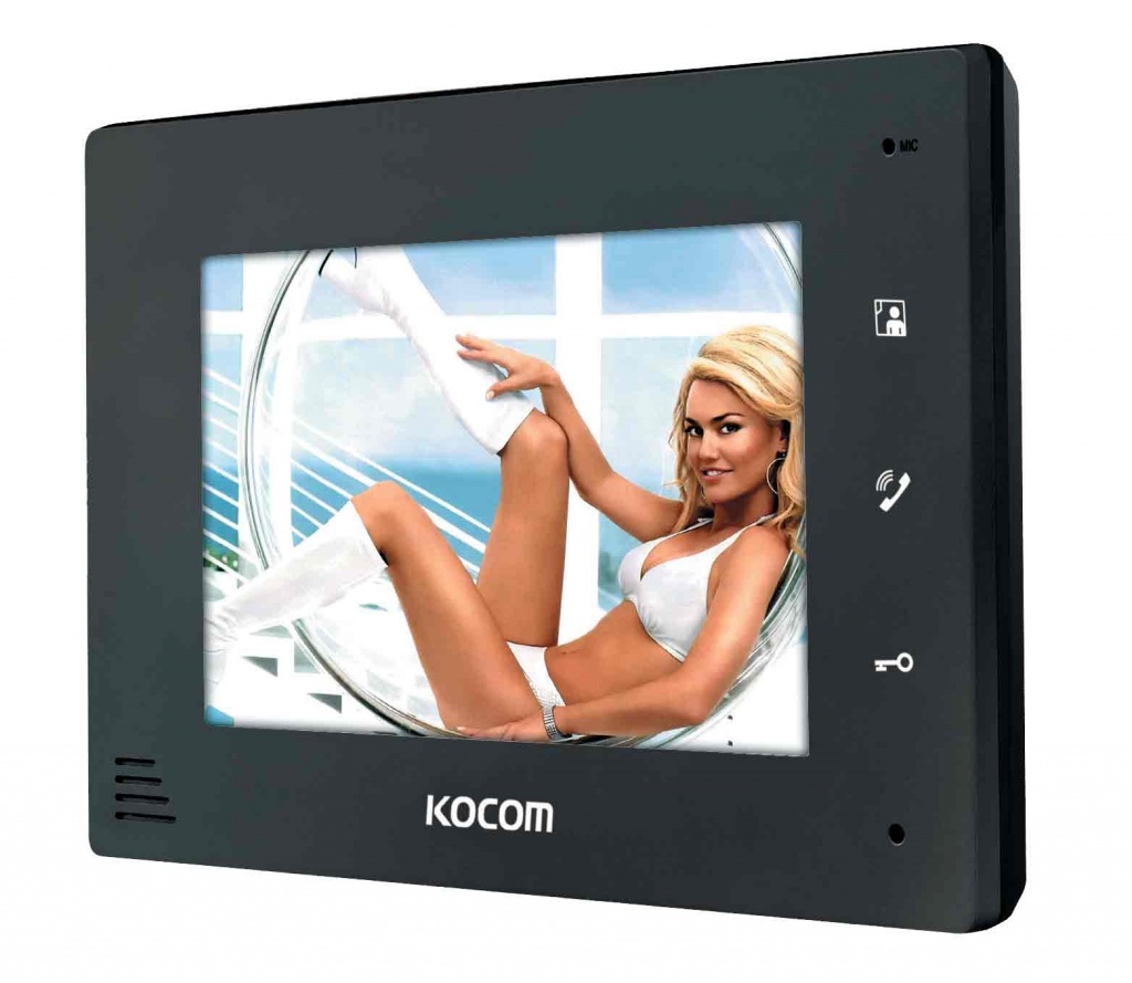 Kocom - Видеодомофон Kocom KCV-A374 Black