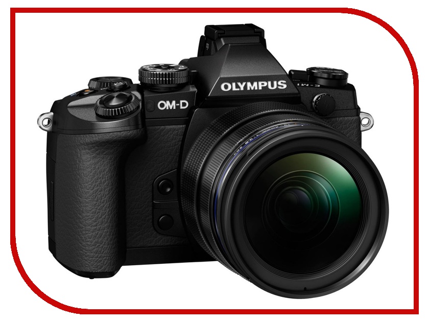  Olympus OM-D E-M1 Kit 12-50 mm f / 3.5-6.3 Black-Black