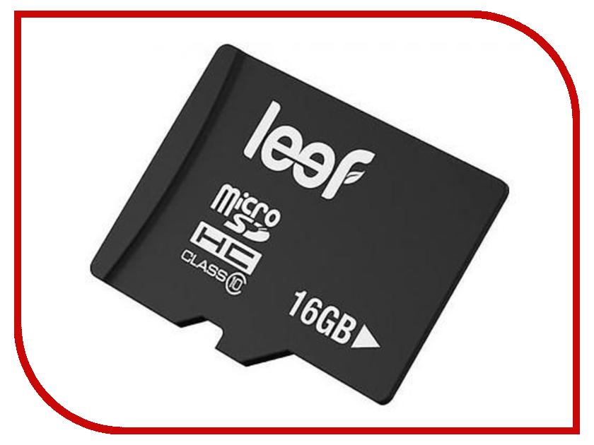   16Gb - Leef - Micro Secure Digital HC Class 10 LFMSD-01610R