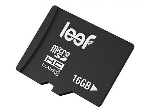 Карта памяти 16Gb - Leef - Micro Secure Digital HC Class 10 LFMSD-01610R