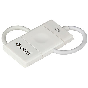 Аксессуар Хаб USB Intro H507 USB/miniUSB/Apple IDock White