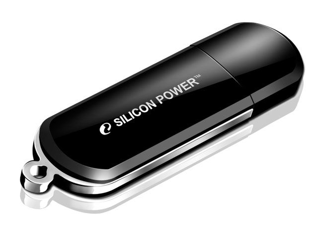Silicon Power 8Gb - Silicon Power LuxMini 322 Black SP008GBUF2322V1K