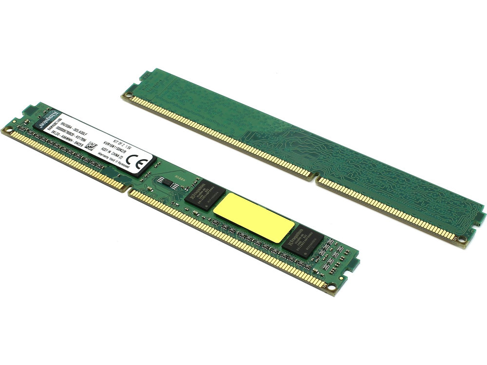 Kingston PC3-12800 DIMM DDR3 1600MHz - 8Gb KIT (2x4Gb) KVR16N11S8K2/8