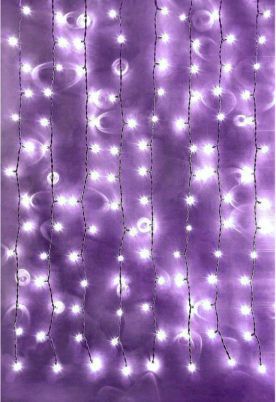 фото Гирлянда snowhouse штора светодиодная oldcl625-tv-e violet