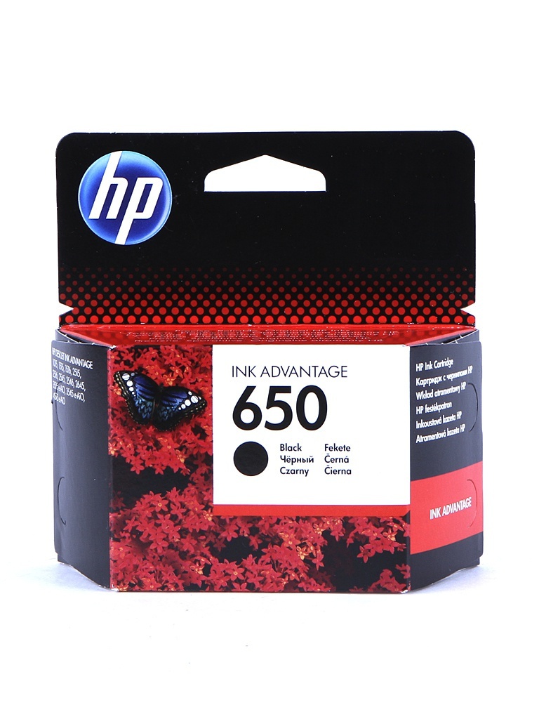 Картридж HP 650 Ink Advantage CZ101AE Black для 2515 / 2516 / 3515 / 3516