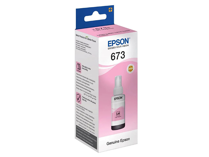 Epson Картридж Epson T6736 C13T67364A Light Magenta для L800