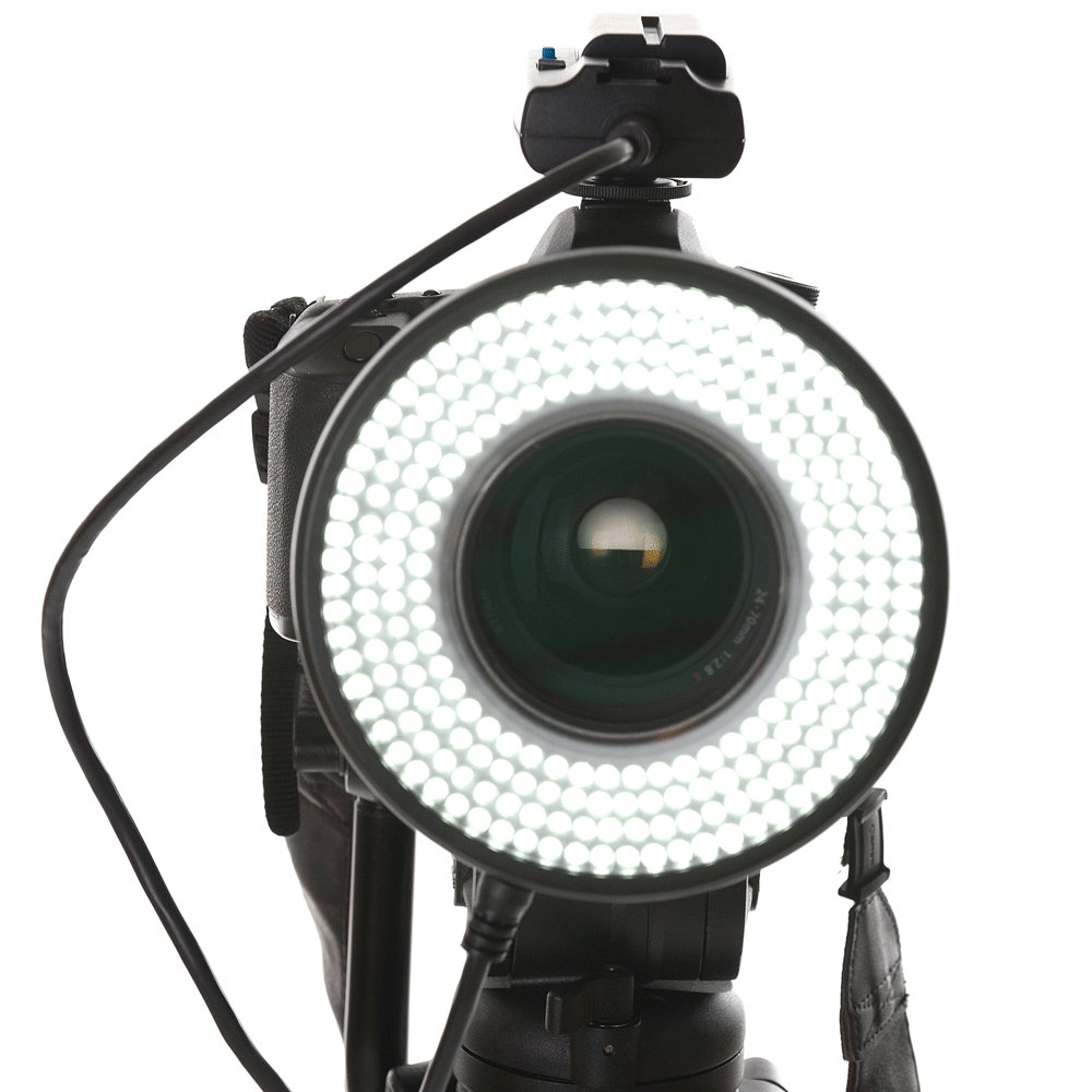  Накамерный свет Fujimi MRC-232 1400lm - кольцевая светодиодная лампа