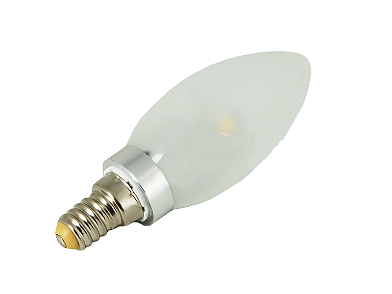  Лампочка GLANZEN LED E14 3.5W 2700K 220v LEW-0003-14