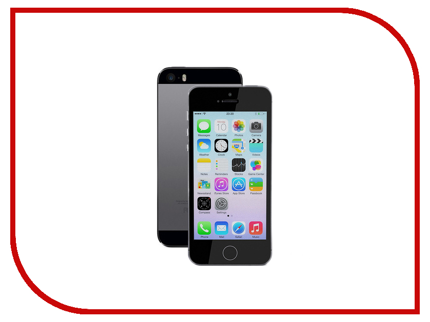 Сотовый телефон APPLE iPhone 5S - 16Gb Space Gray ME432RU/A