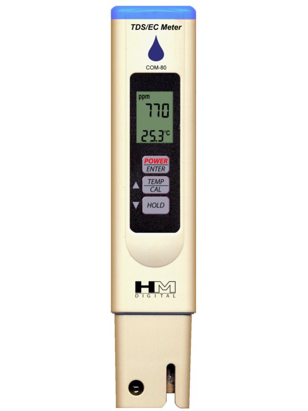  HM Digital COM80 3 в 1 - кондуктометр, солемер, термометр