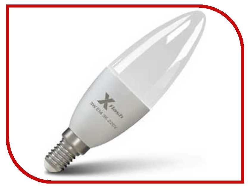 Лампочка X-flash Candle XF-BCF-E14-3W-3K-220V 42531