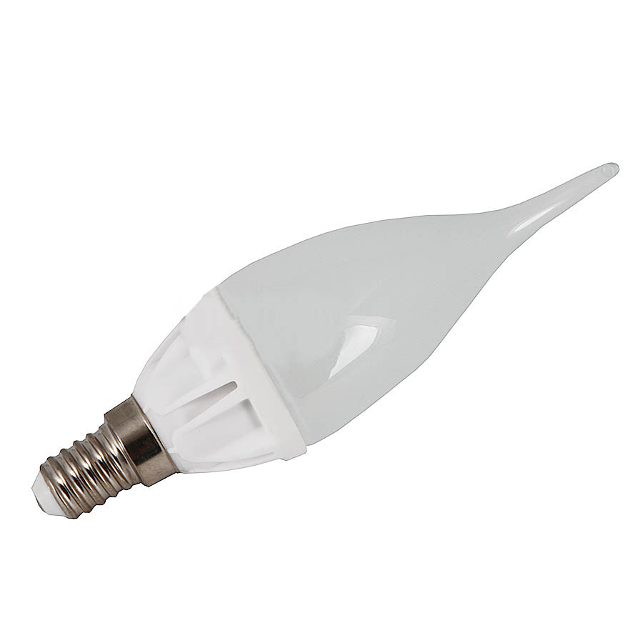 Uniel Лампочка Uniel Flower LED-CW37-4W/WW/E14/FR CRF01WH 400 Lm (теплый белый, 3000K)