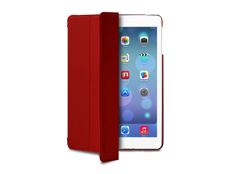 Puro Аксессуар Чехол APPLE iPad Air PURO Zeta Slim w/ Magnet & Stand up Red IPAD5ZETASRED