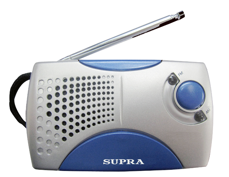 Supra Радиоприемник SUPRA ST-113 Silver/Blue