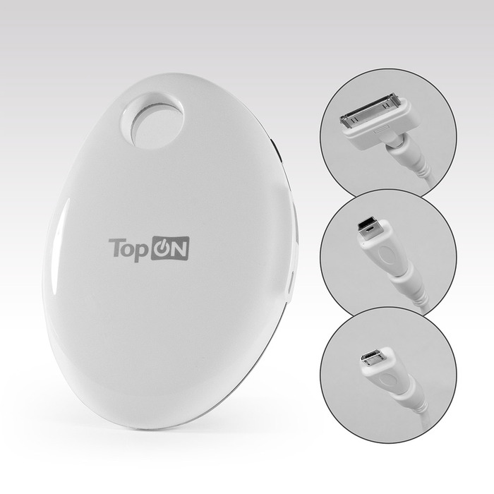  Аккумулятор TopON TOP-MIX/W 3.7V 4400 mAh White