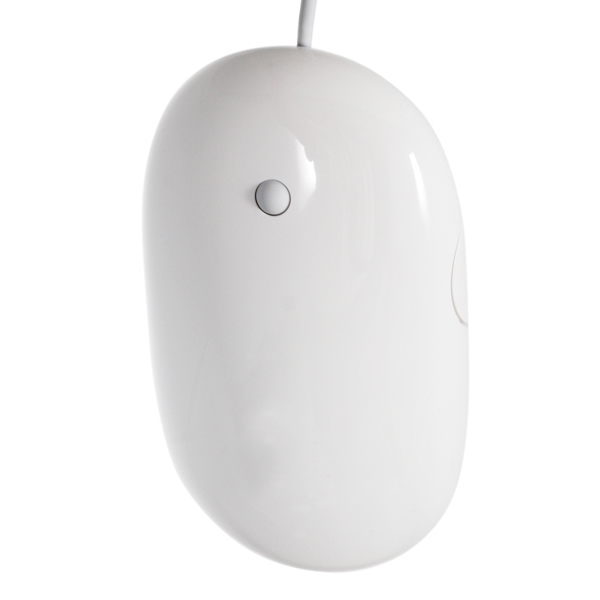 Apple Мышь проводная APPLE Mighty Mouse White USB MB112