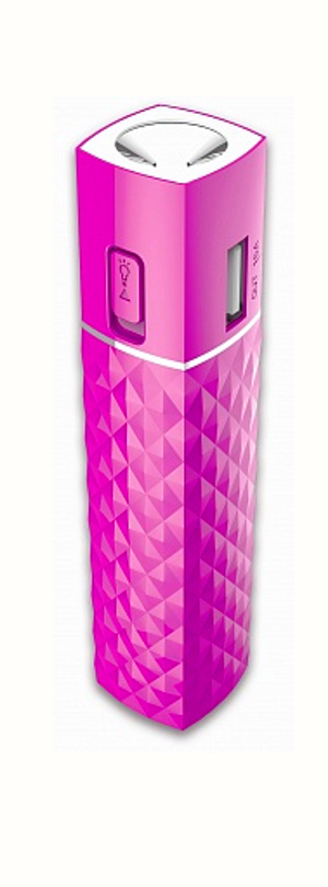  Аккумулятор CasePower A50 Lipstick XL Power Booster 3100 mAh Pink CASE-370-PINK