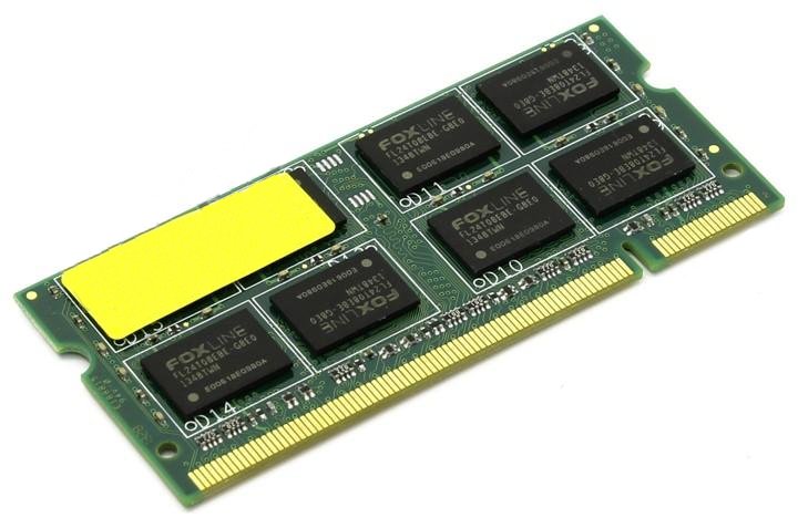 Модуль памяти Foxline DDR2 SO-DIMM 800MHz PC2-6400 CL5 - 2Gb FL800D2S5-2G