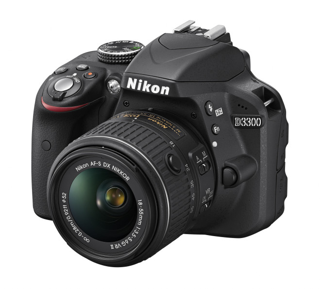 Nikon Фотоаппарат Nikon D3300 Kit AF-S DX 18-55 mm f/3.5-5.6G VR II Black