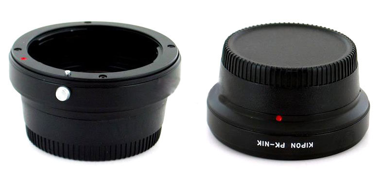  Переходное кольцо Kipon Adapter Ring Pentax K - Nikon F