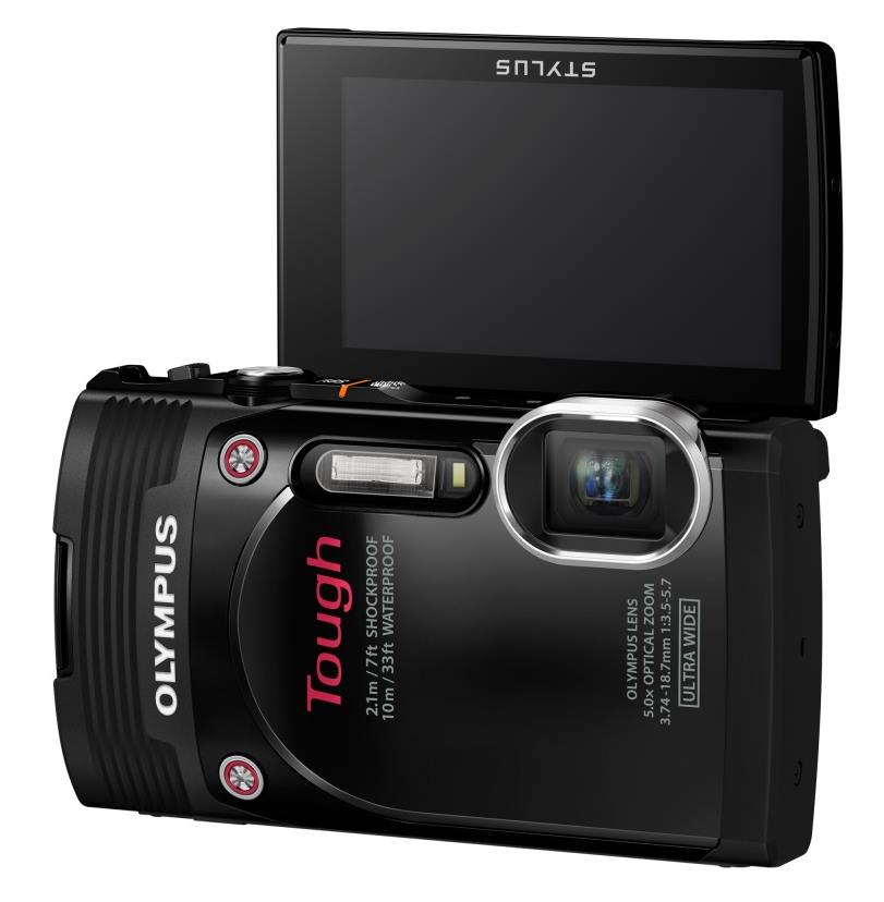 Olympus Фотоаппарат Olympus TG-850 iHS Tough Black