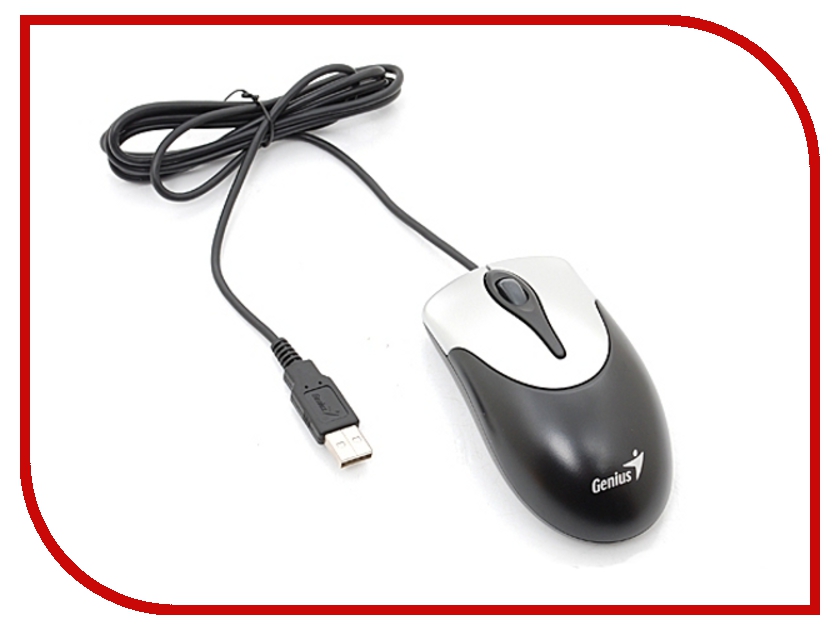 Genius NetScroll 100 V2 USB Black-Silver