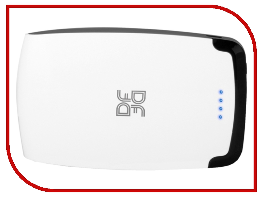 Аккумулятор DF TRIO-02 13000 mAh White Аккумулятор DF TRIO-02 13000 mAh White<br>