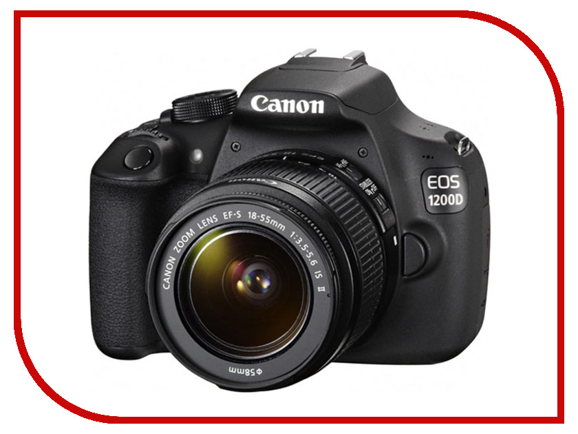  Canon EOS 1200D Kit EF-S 18-55 IS II Black