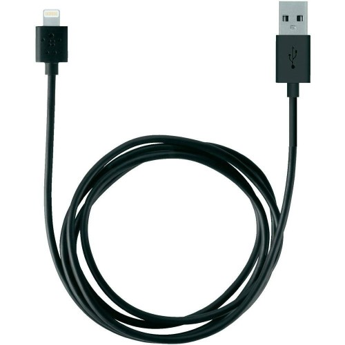 Belkin Аксессуар Belkin Lightning to USB Cable F8J023bt04-BLK Black 1.2m