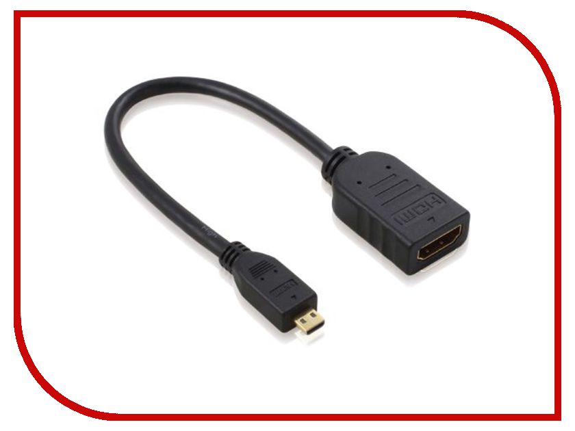  Greenconnect micro HDMI D 19M to HDMI A 19F GC-HDM2AF