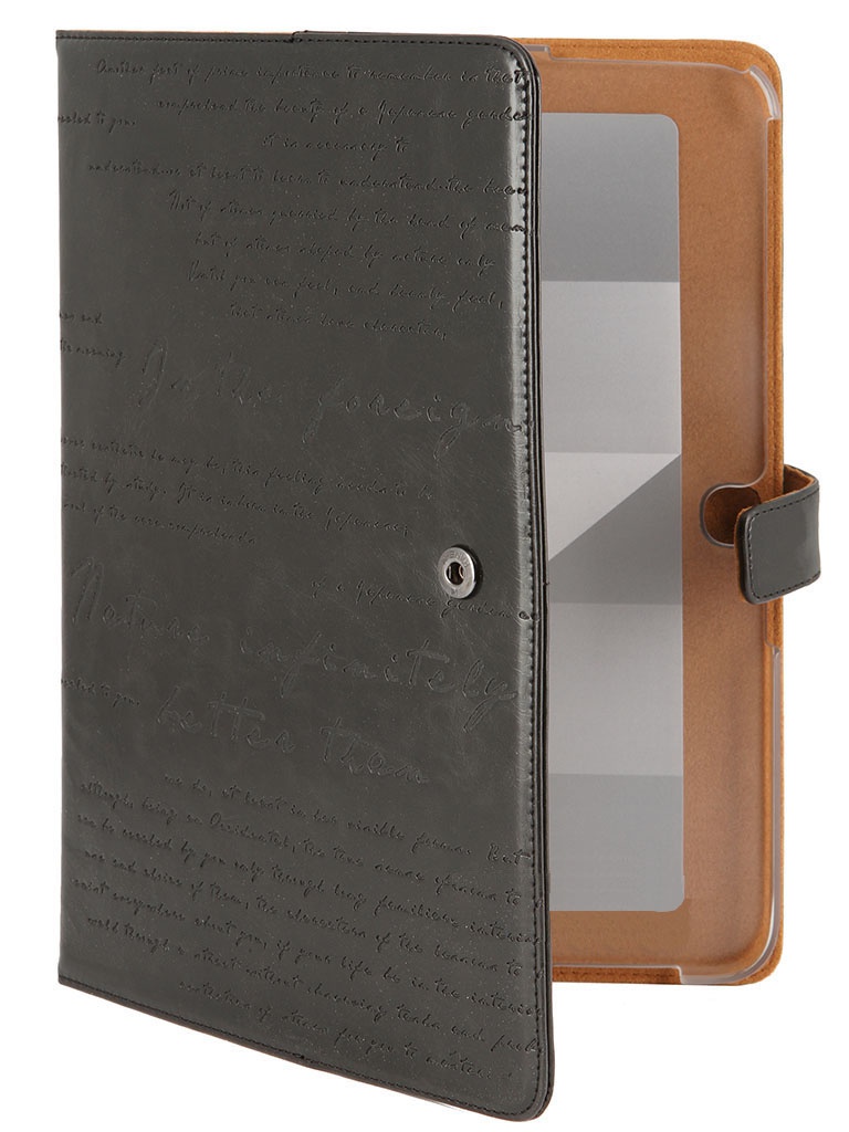 Zenus Аксессуар Чехол Samsung GT-P5200/P5210 Galaxy Tab 3 10.1 Zenus Masstige Lettering Diary Black