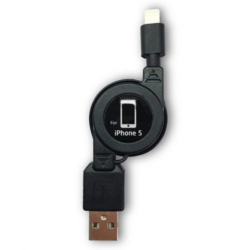 CBR Аксессуар CBR CB 278 / Human Friends Spring L Lightning to USB Cable 0.72m for iPhone 5/5S/5C/iPod Touch 5th/iPod Nano 7th/iPad 4/Air/mini/mini 2 Black