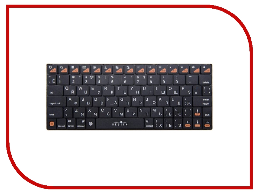 Клавиатура беспроводная Oklick 840S Wireless Bluetooth Keyboard