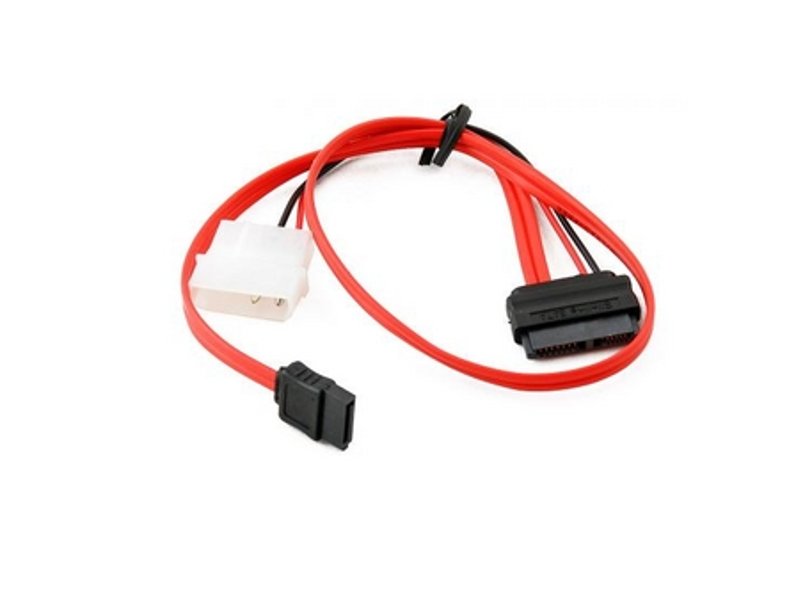  Аксессуар Greenconnect Slim SATA 13pin/7pin/Molex 4pin GC-ST302