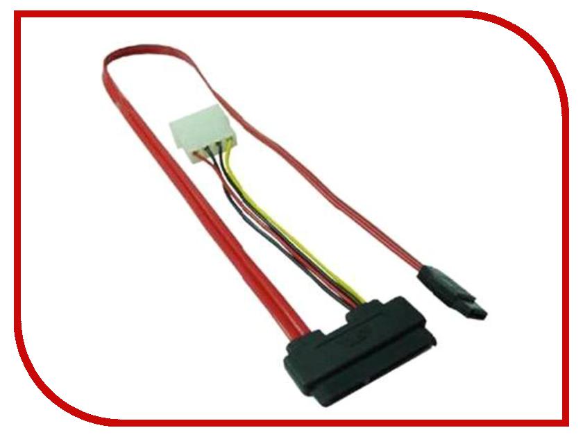  Greenconnect SATA 22pin / Molex 4pin / 7pin 0.5m GC-ST301