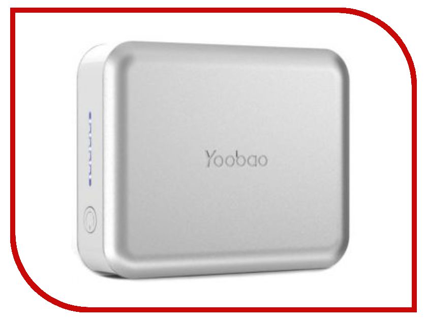  Yoobao Magic Cube II YB-649 10400mAh White / Silver