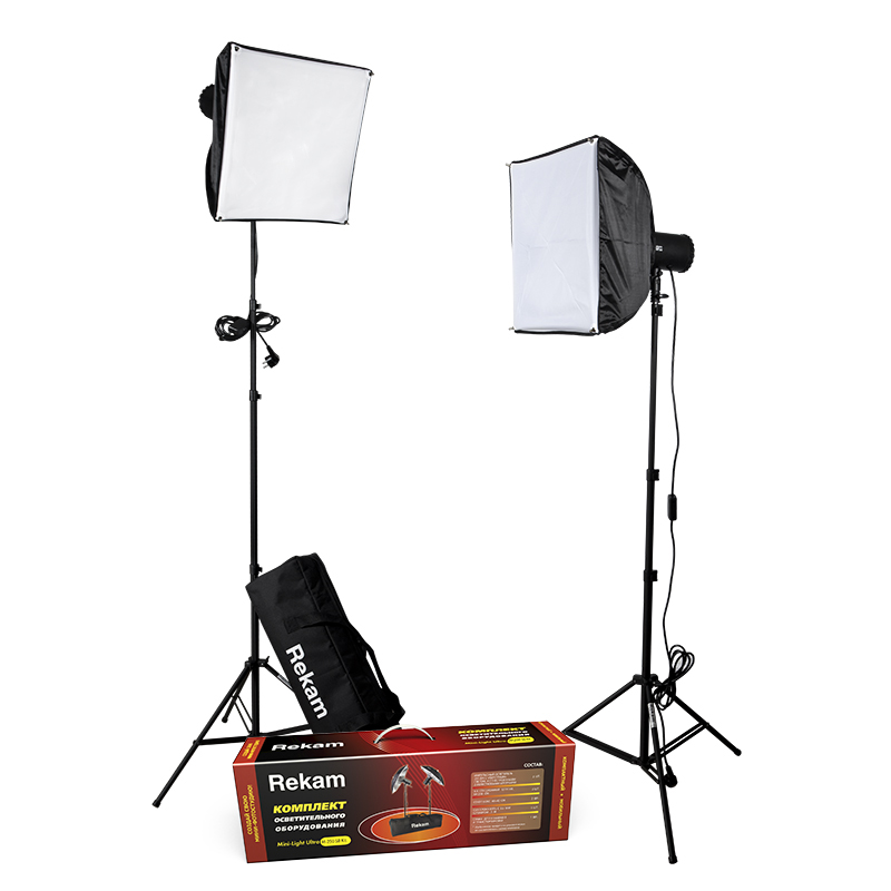 Rekam Комплект студийного света Rekam Mini-Light Ultra M-250 SB Kit